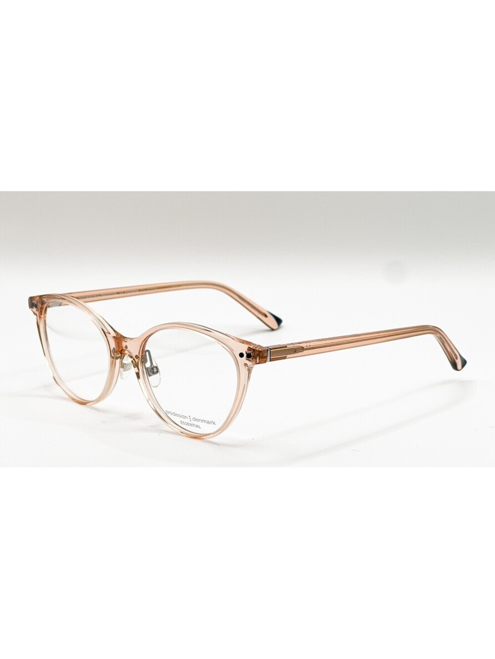 Prodesign Denmark 3605-1 C.4212 Transparent Rose Eyeglass Frames 50-17-145